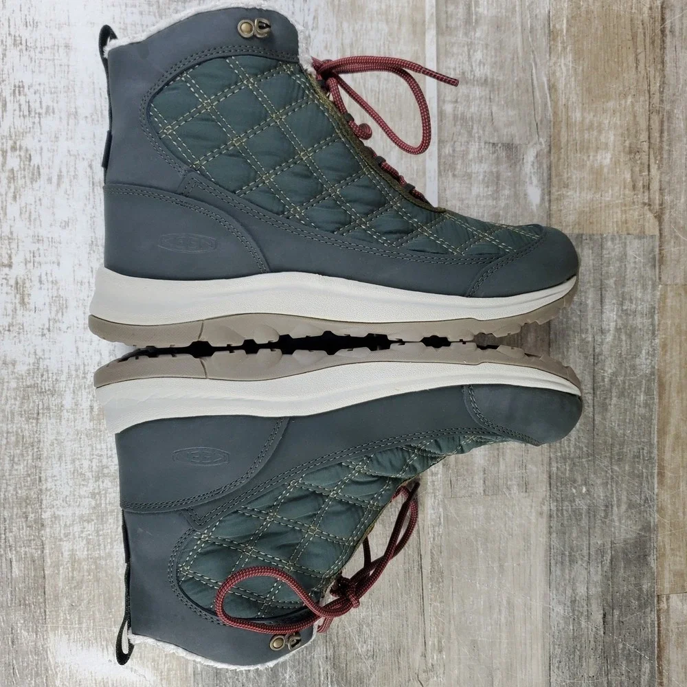 Keen Terradora II Boots Womens Sz‎ 9.5 Rosin Waterproof Wintry Ankle Boots